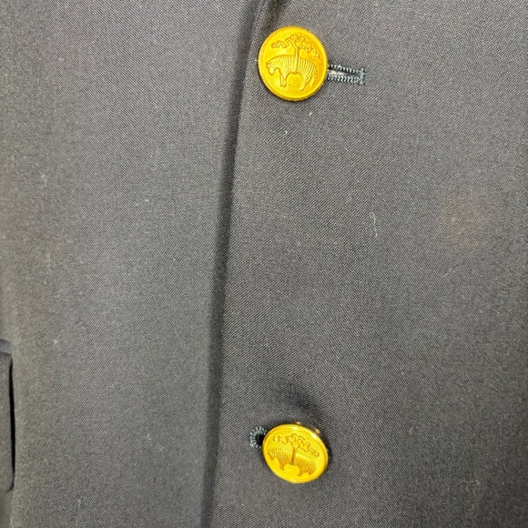 Vintage Brooks Brothers 100% wool blazer with gold buttons Loro Piana - Picture 6 of 13